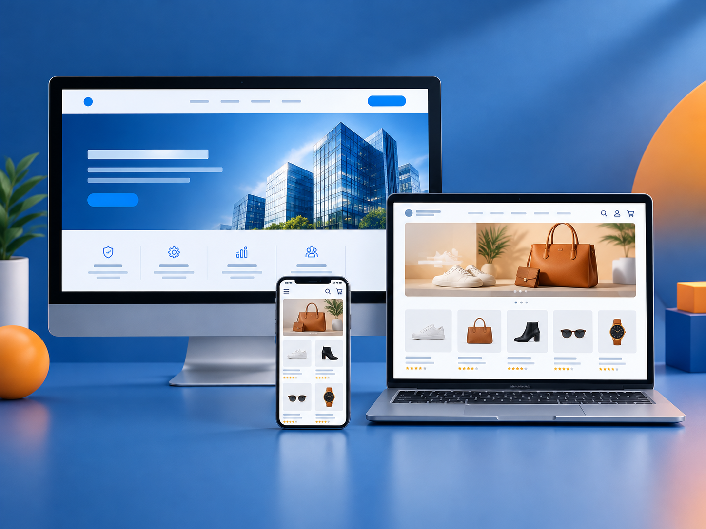 Exemple de présentation d’un site vitrine